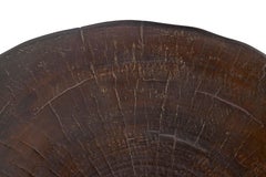 Ebonized Lychee Tapered Footed Size Table