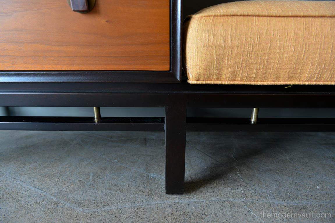 Ebonized Mahogany Bench Table by Edward Wormley for Dunbar, Ca. 1950 2