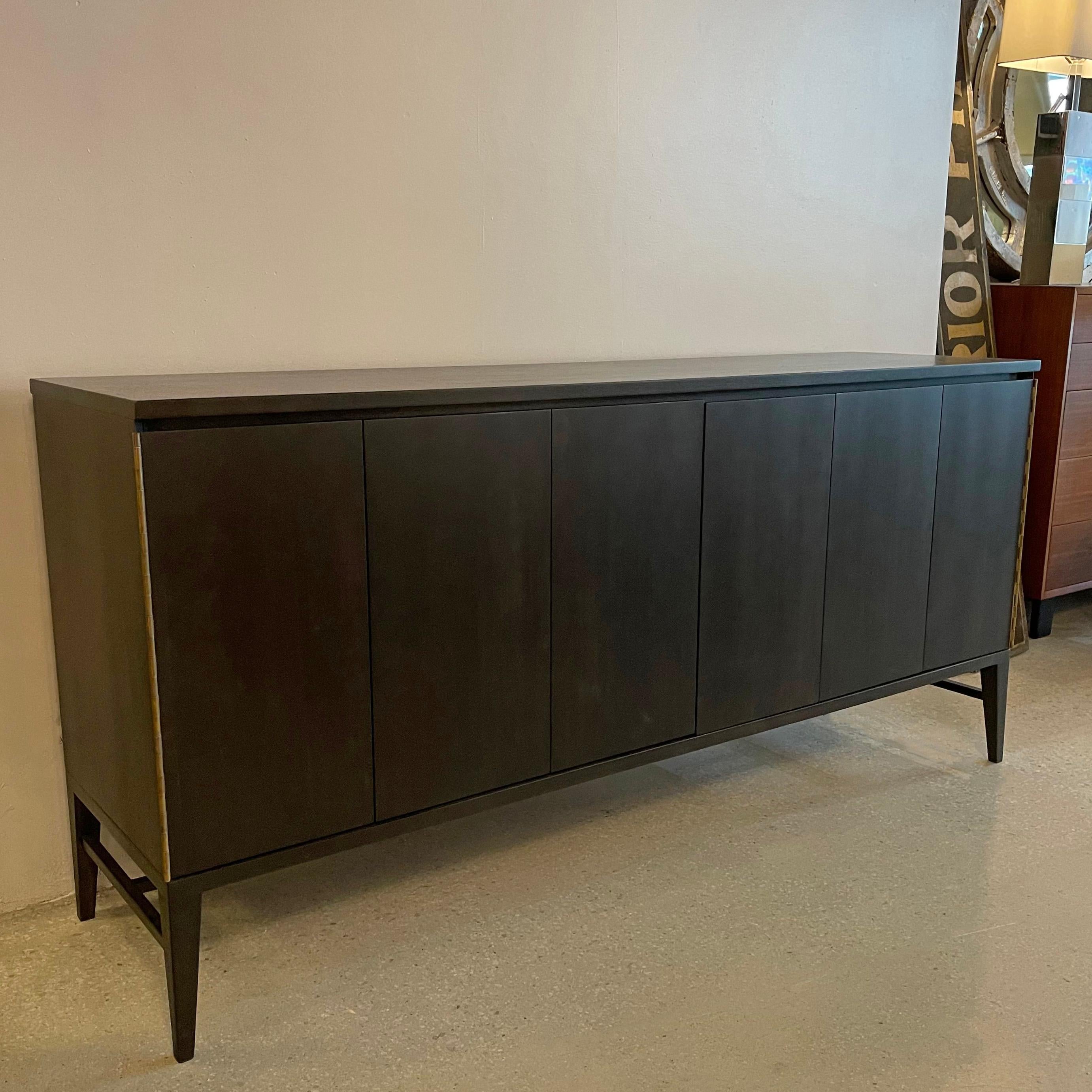 American Ebonized Mahogany Concealed Dresser By Paul McCobb, Irwin Collection, Calvin For Sale