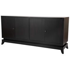 Ebonized Mahogany Credenza in the Manner of Tommi Parzinger