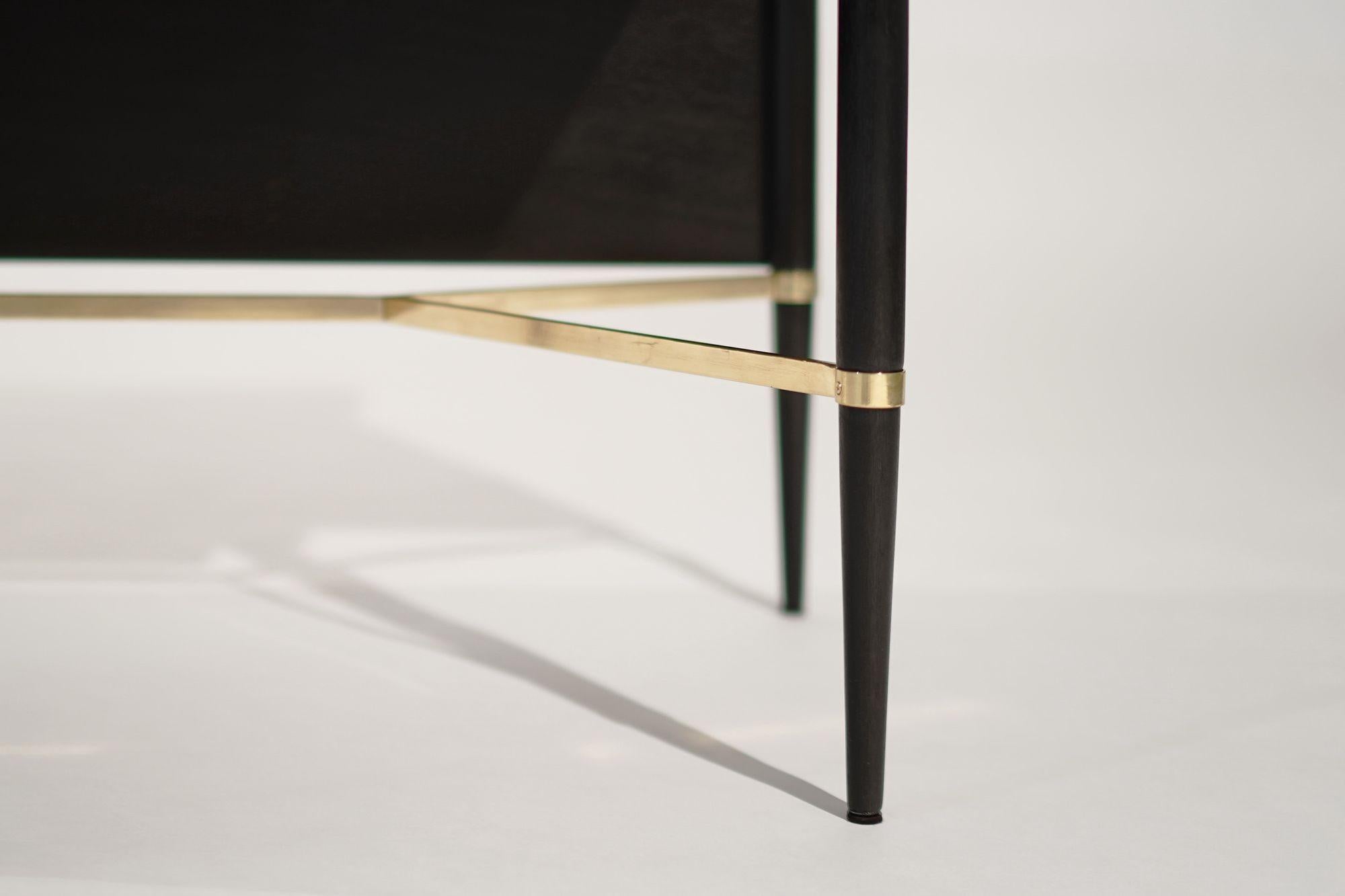 Ebonized Mahogany Desk by Paul McCobb, Connoisseur Collection, C. 1950s For Sale 3
