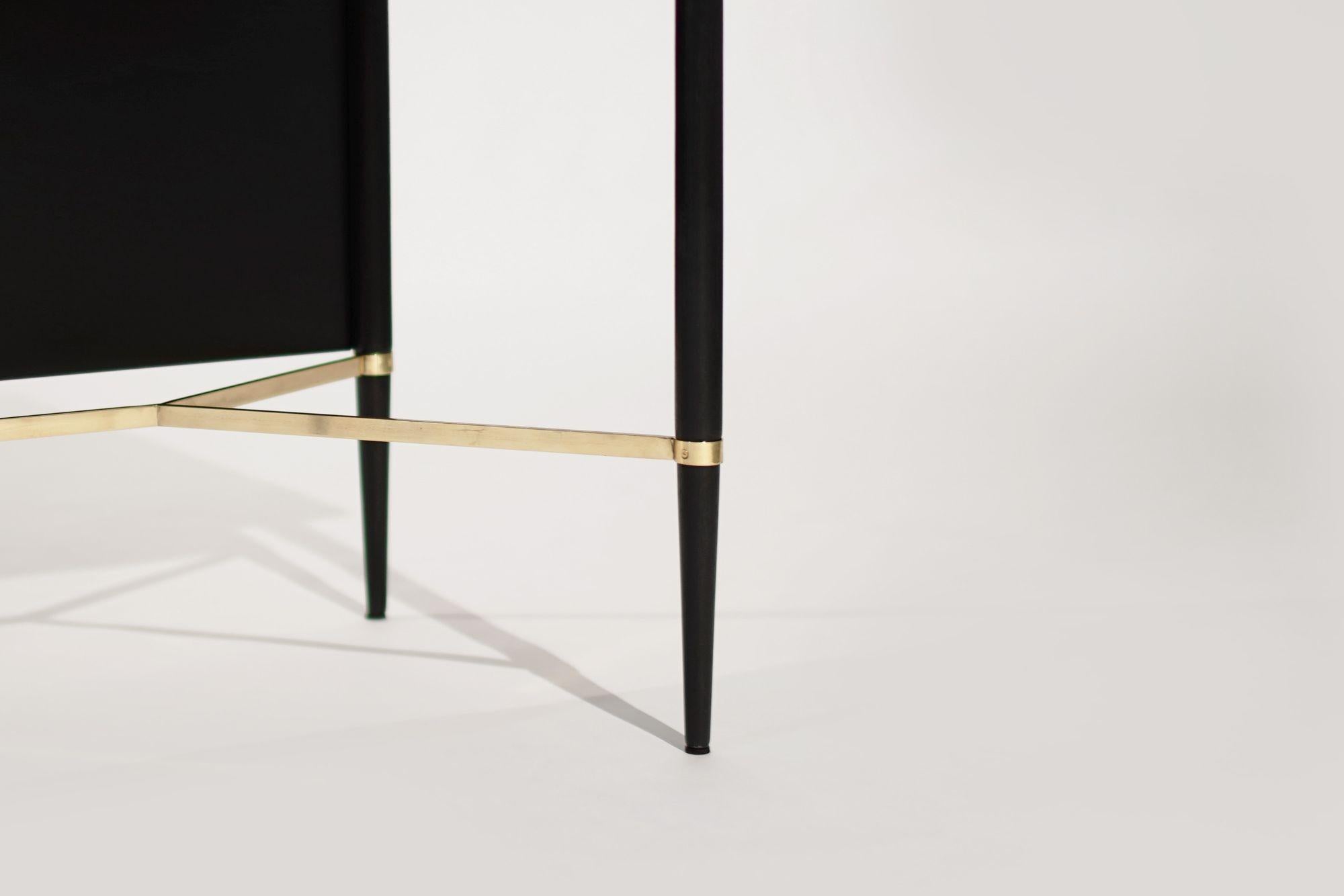 Ebonized Mahogany Desk by Paul McCobb, Connoisseur Collection, C. 1950s For Sale 5