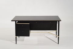Ebonized Mahogany Desk by Paul McCobb, Connoisseur Collection, C. 1950s
