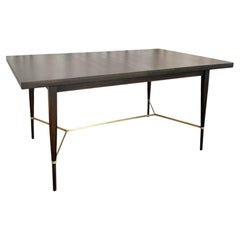 Ebonized Mahogany Extension Dining Table By Paul McCobb For Calvin Furniture