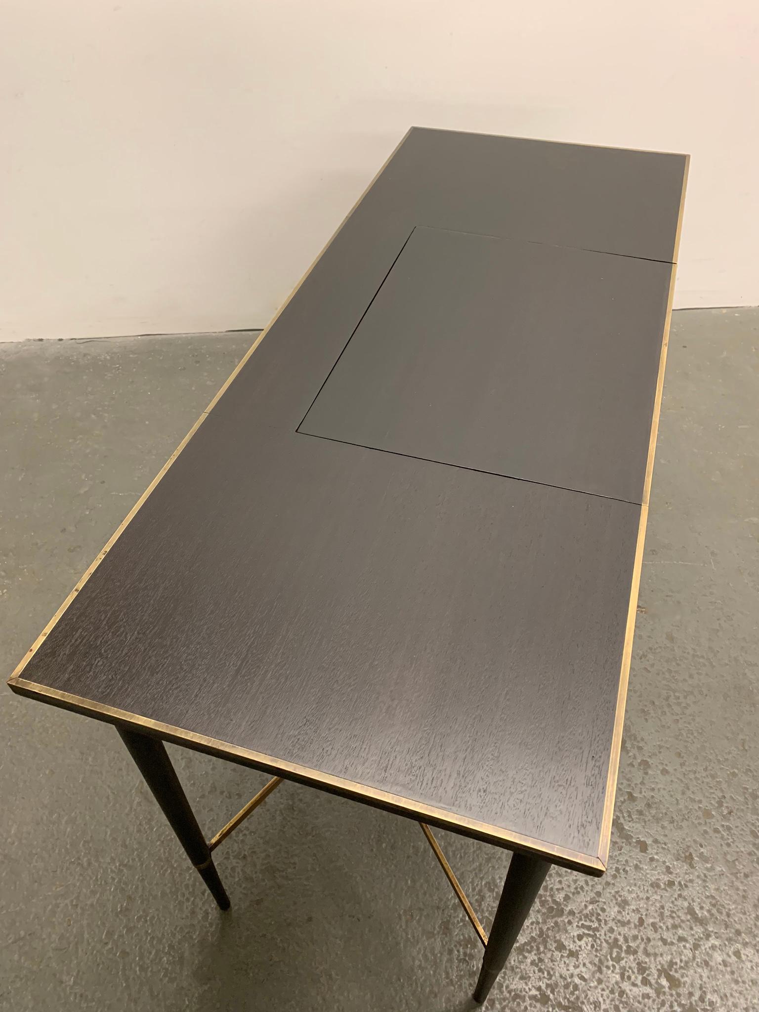 Ebonized Mahogany Vanity Table by Paul McCobb for Calvin, Irwin Collection 5