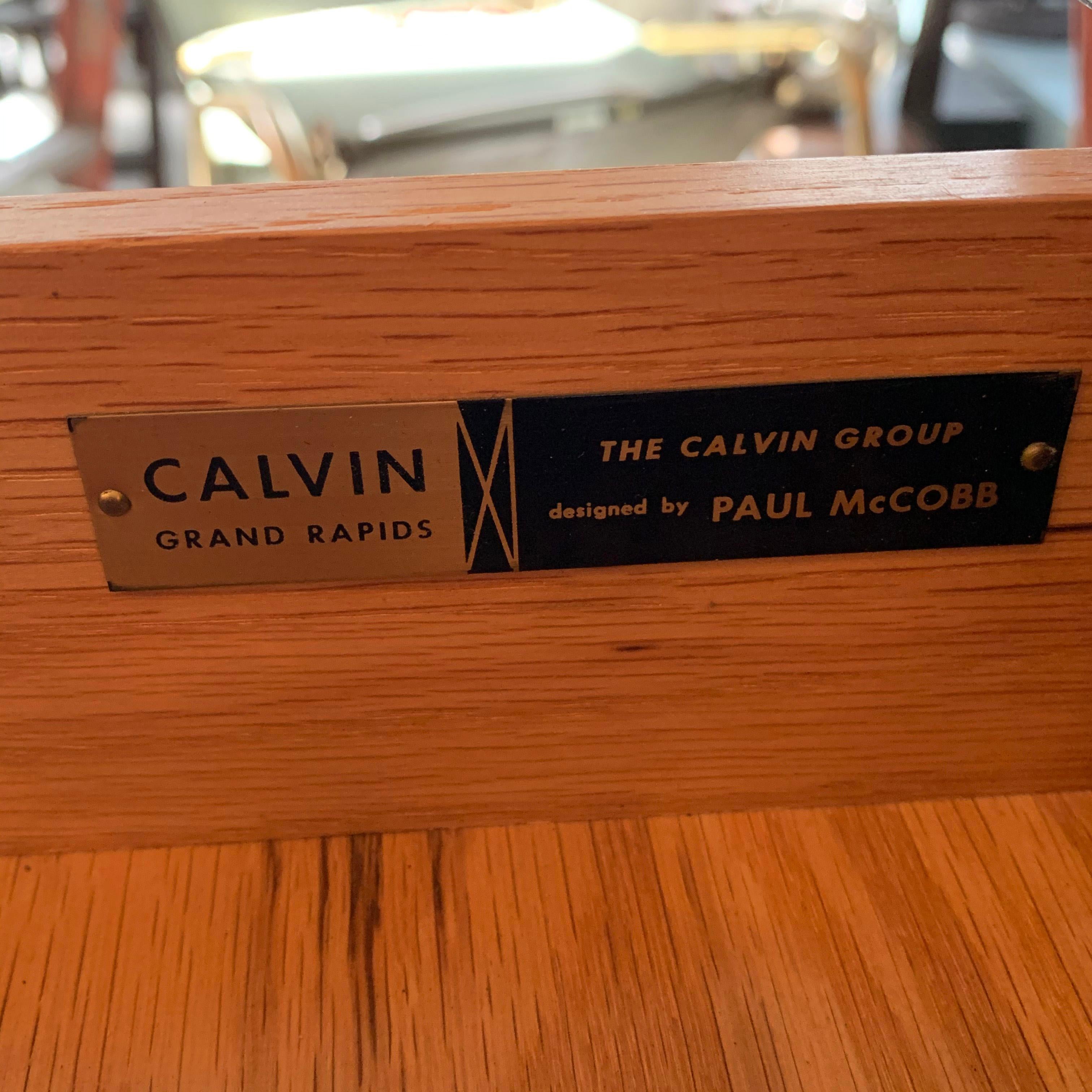 Ebonized Maple and Brass Dresser by Paul McCobb for Calvin 3
