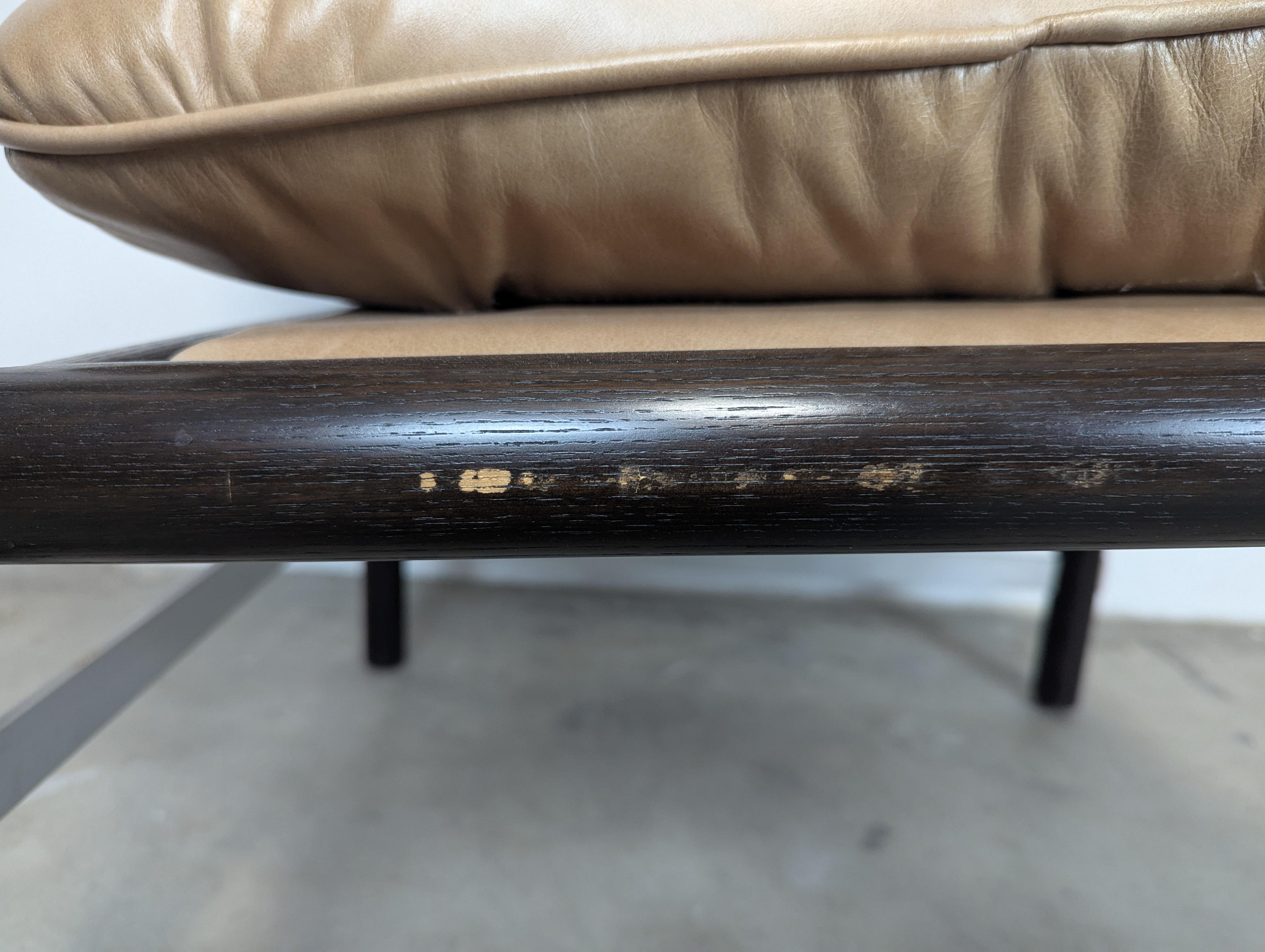 Sillón moderno de mediados de siglo ebonizado de Edward Wormley para Dunbar, c1960s en venta 5