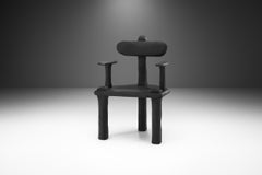 Ebonized Oak "P60 A" Armchair by Robin Berrewaerts, Belgium 2022