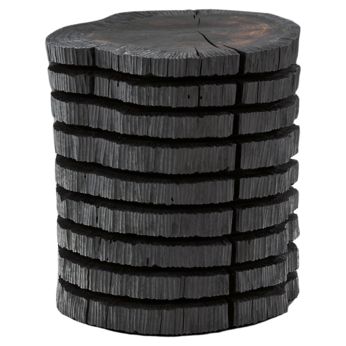 Ebonized Oak "Sp03" Side Table by Robin Berrewaerts, Belgium 2020