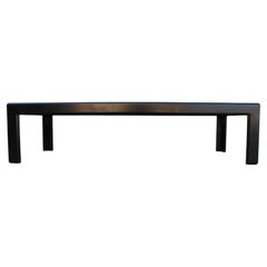 Ebonized Parson Coffee Table in the Manner of Edward Wormley