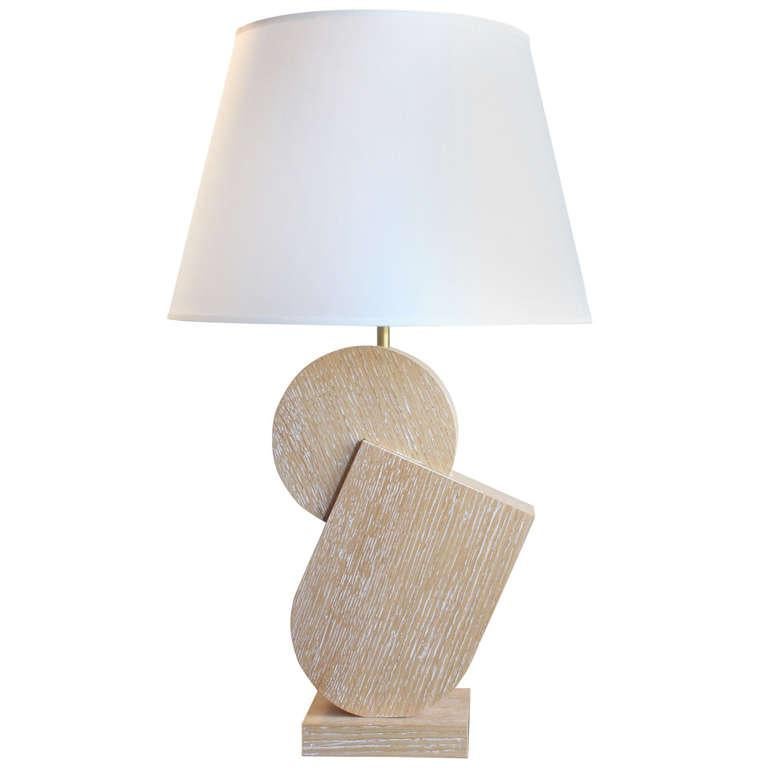 Lampe „Pierre“ aus ebonisiertem Holz von Kimille Taylor im Zustand „Hervorragend“ im Angebot in New York, NY
