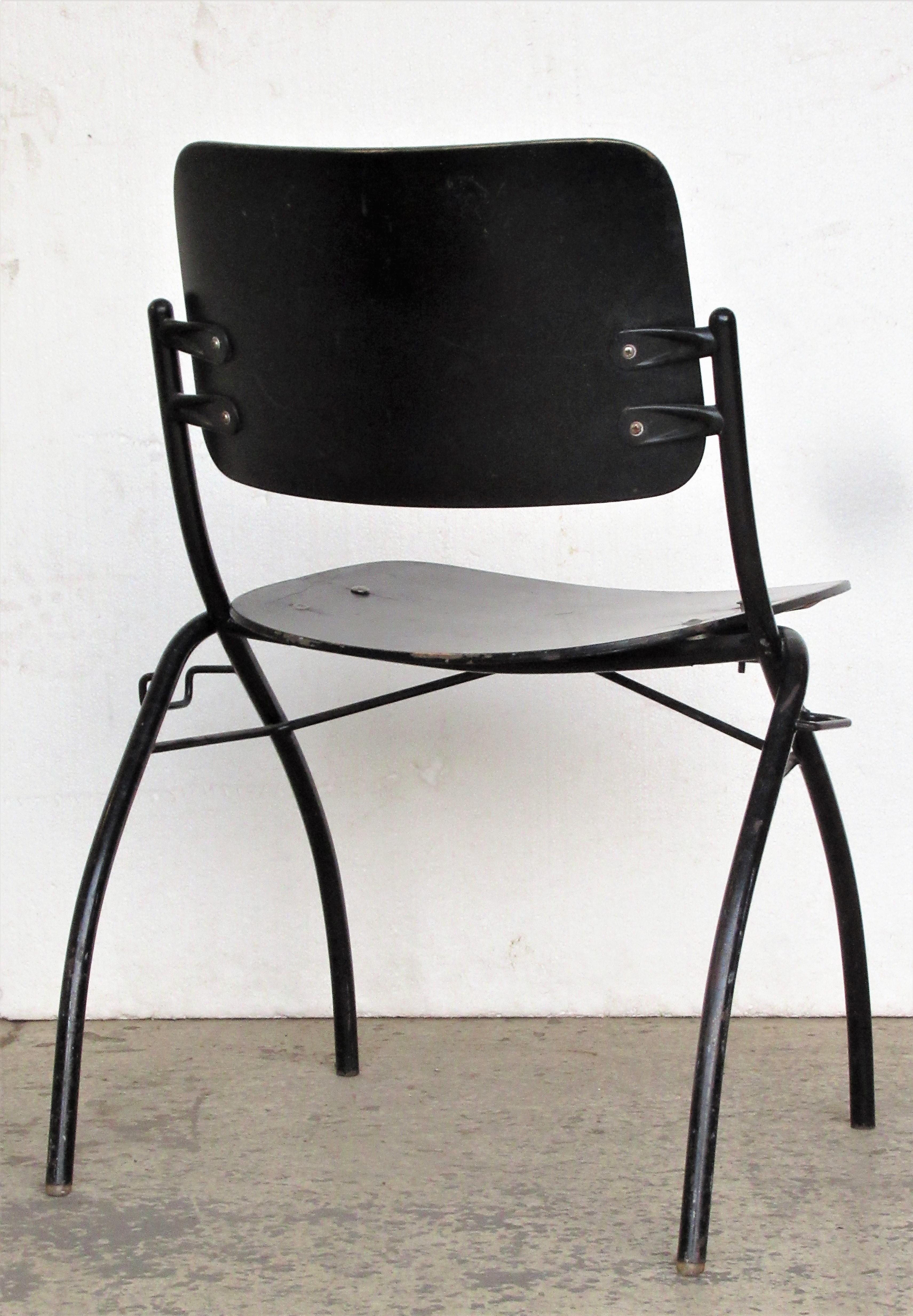 Ebonized Plywood Chair by Ilmari Tapiovaara for Thonet 3
