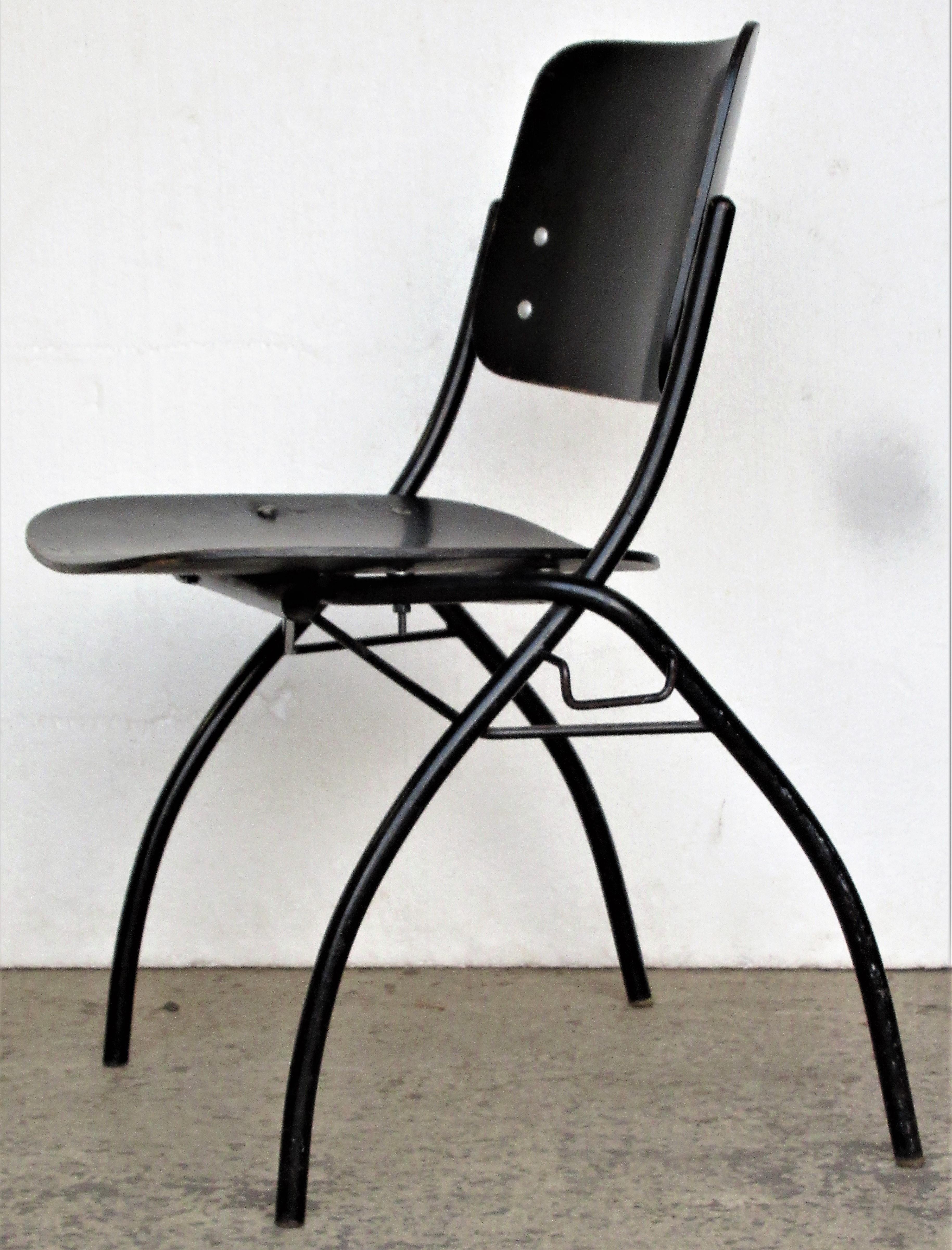 Ebonized Plywood Chair by Ilmari Tapiovaara for Thonet 13