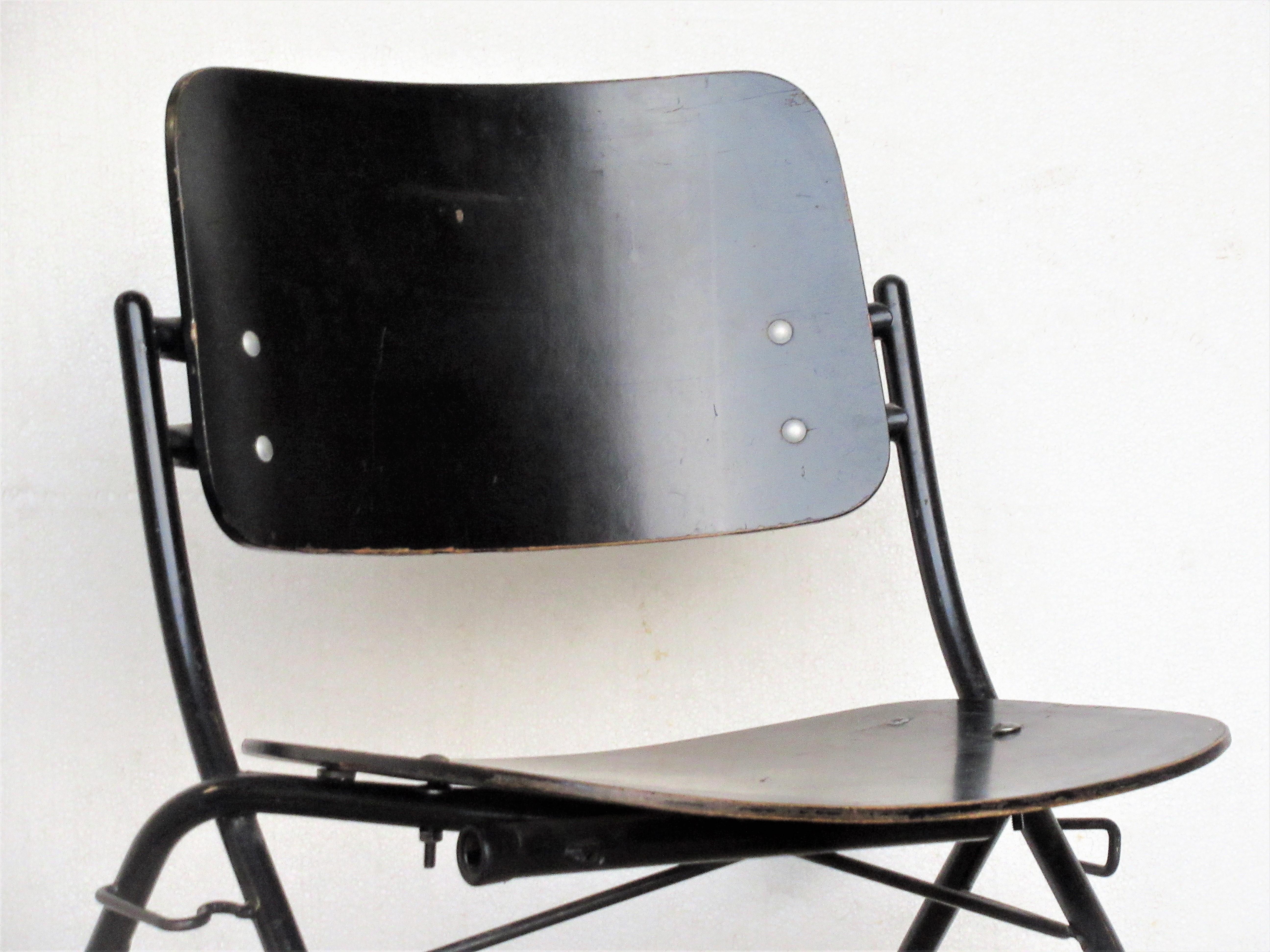 Ebonized Plywood Chair by Ilmari Tapiovaara for Thonet 2
