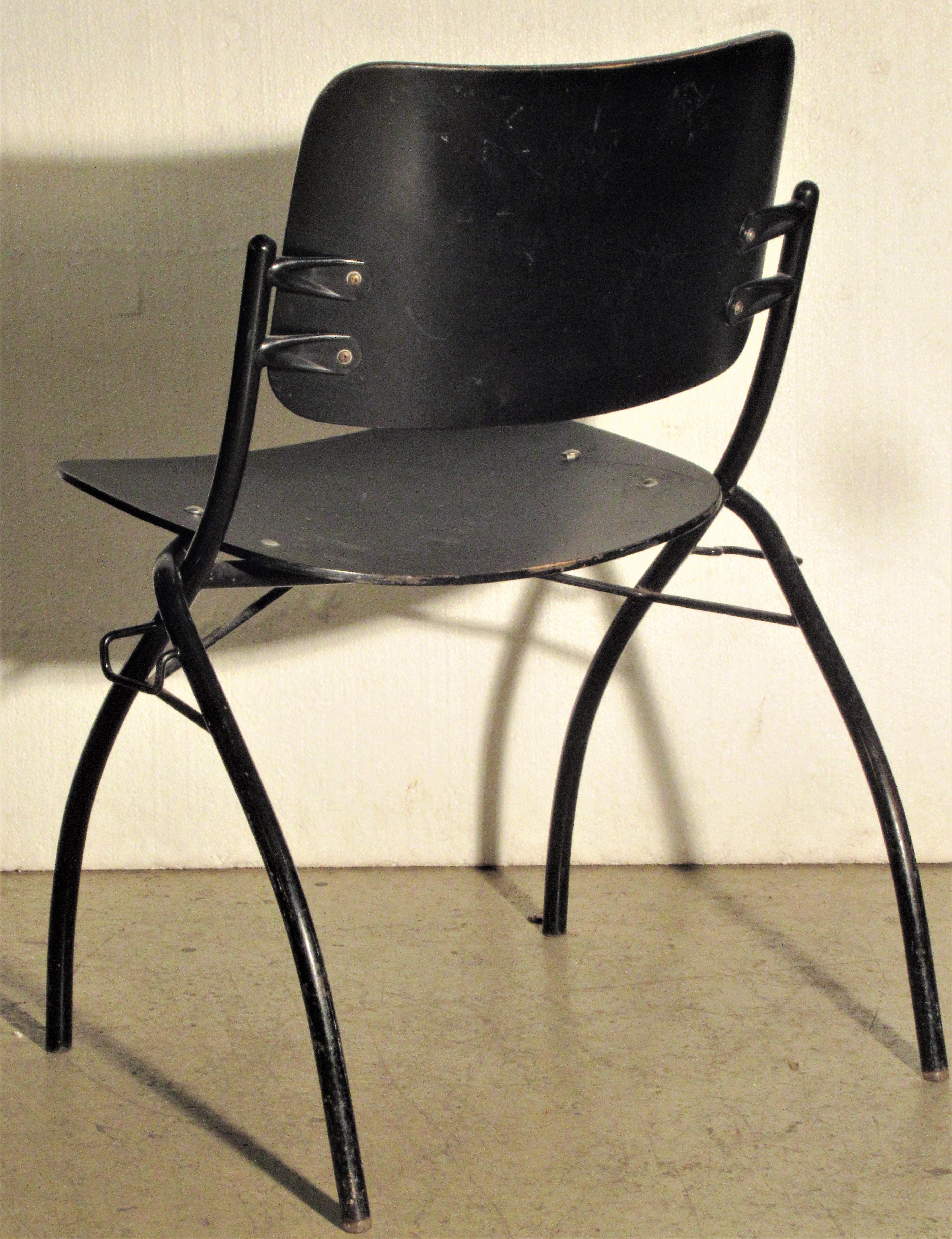 Ebonized Plywood Chair by Ilmari Tapiovaara for Thonet 11