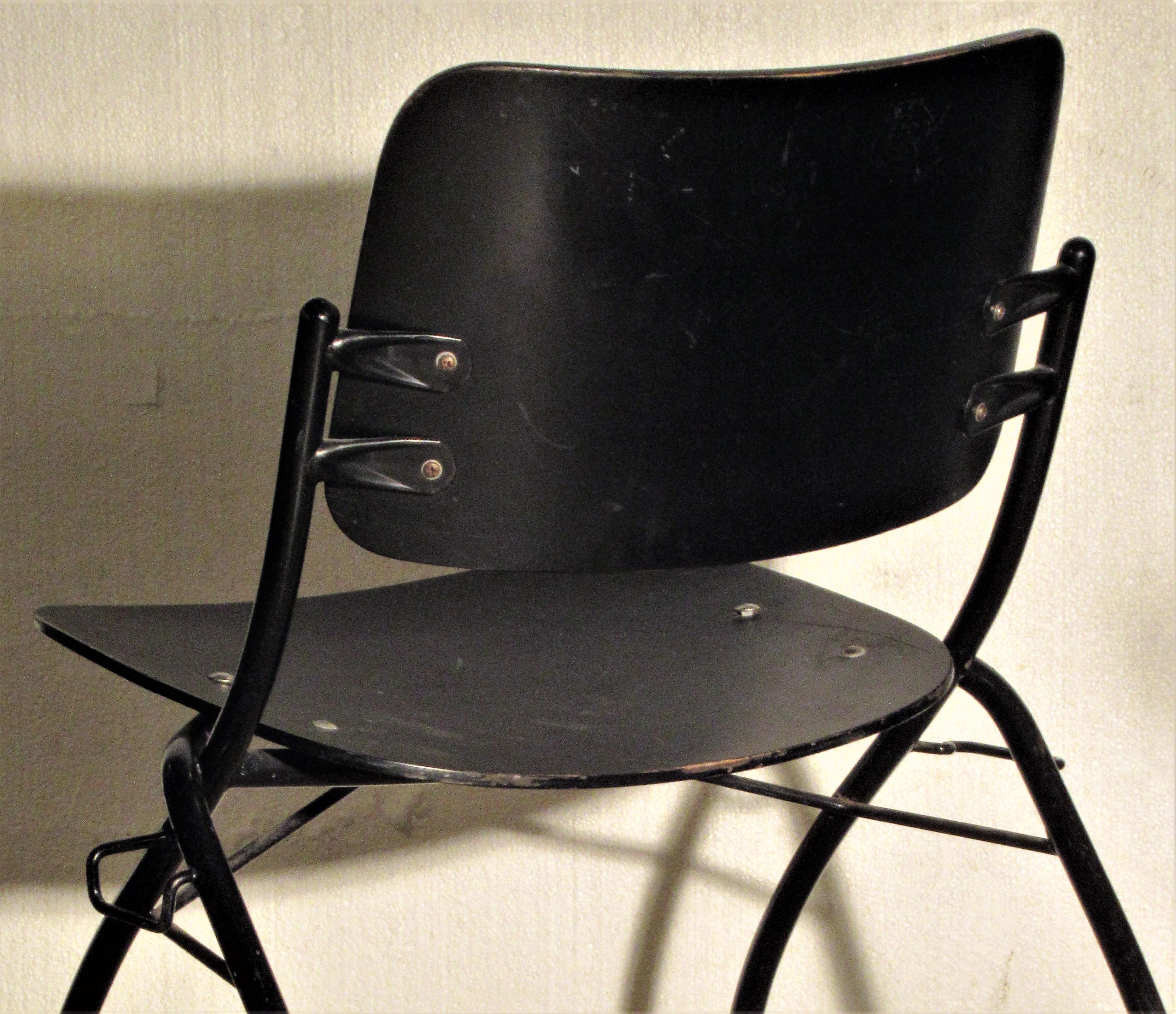 Ebonized Plywood Chair by Ilmari Tapiovaara for Thonet 12