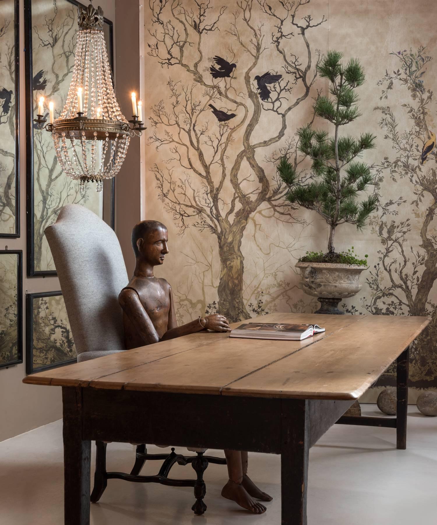 Ebonized Refectory Dining Table, circa 1790 2