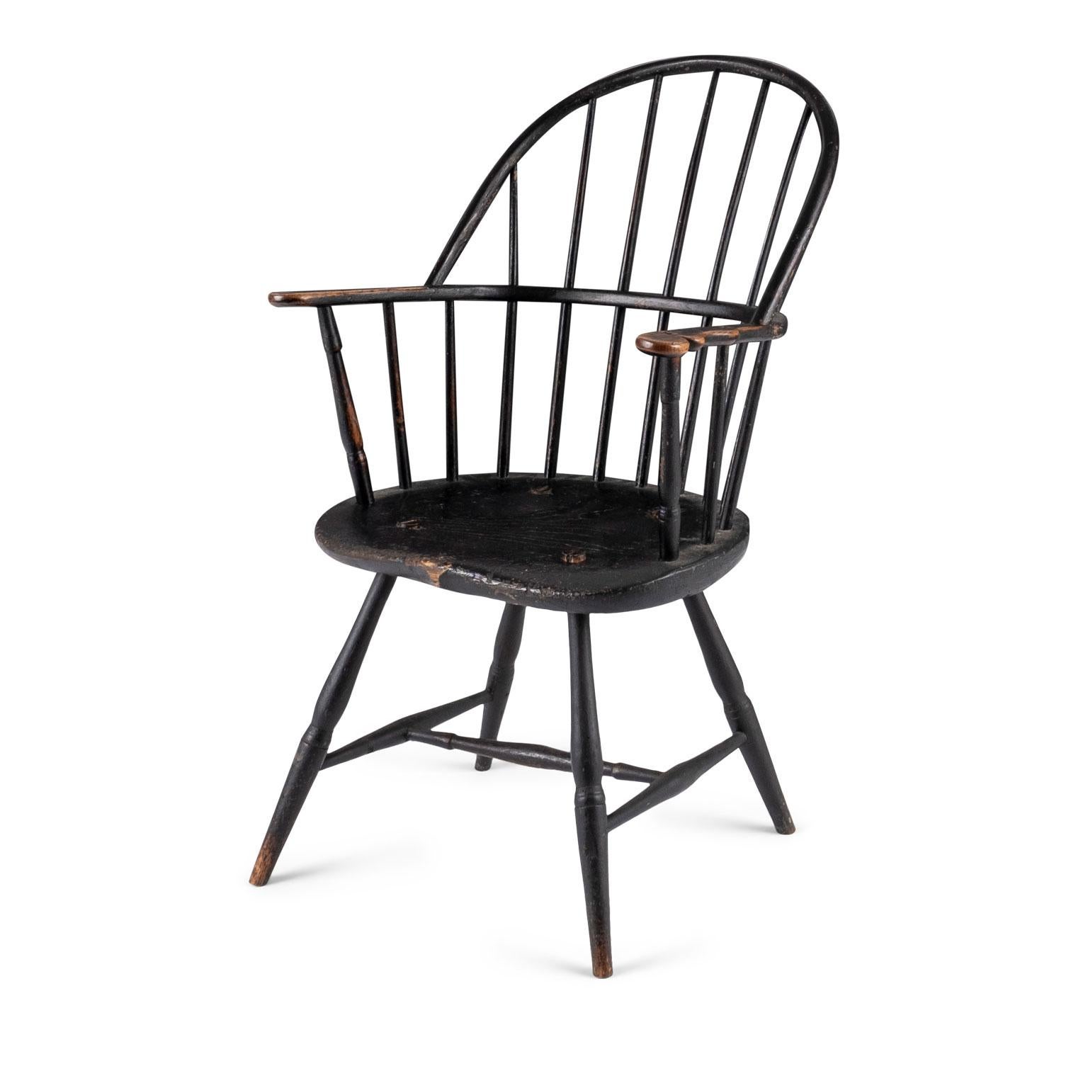Ebonized Sack Back Windsor 5