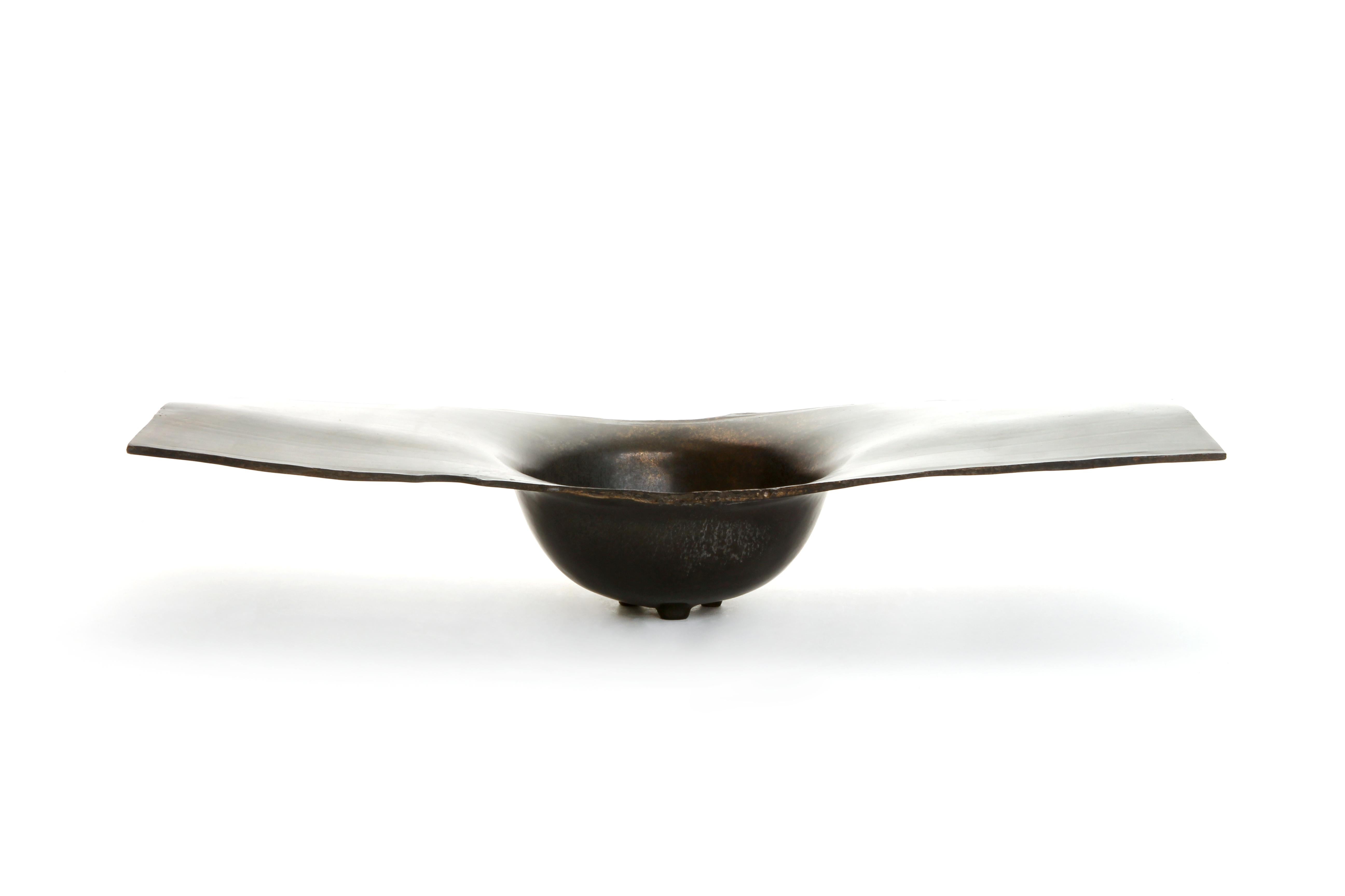 Modern Ebonized Sequoia Vessel by Brian Chaaban For Sale