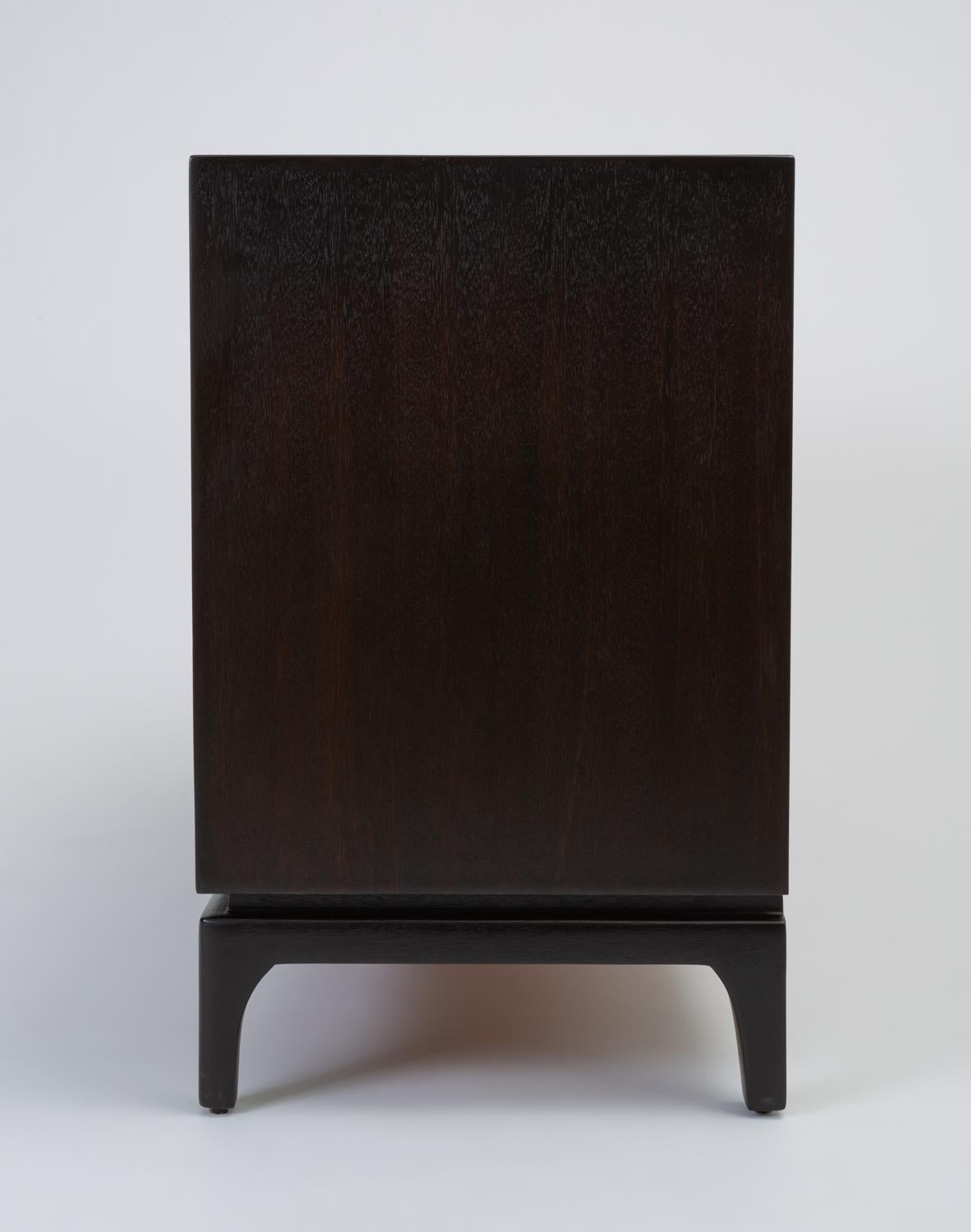 Ebonized Six-Drawer Dresser by John Keal for Brown Saltman 6