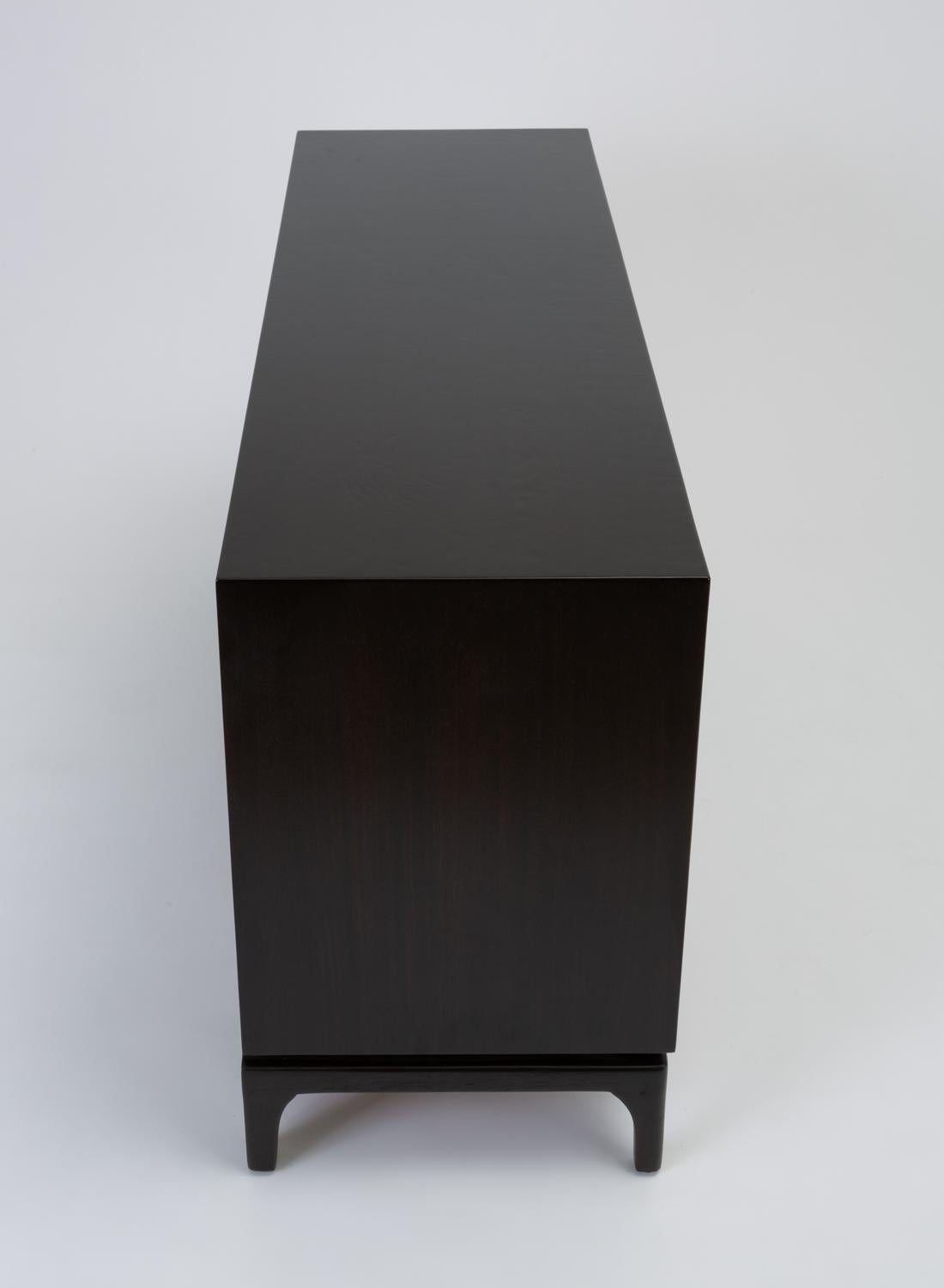 Ebonized Six-Drawer Dresser by John Keal for Brown Saltman 1