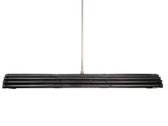Ebonized Tambour Lamp