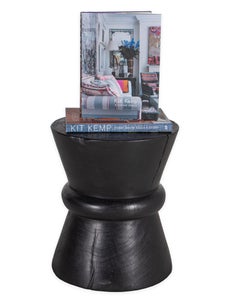 Ebonized Teak End Table