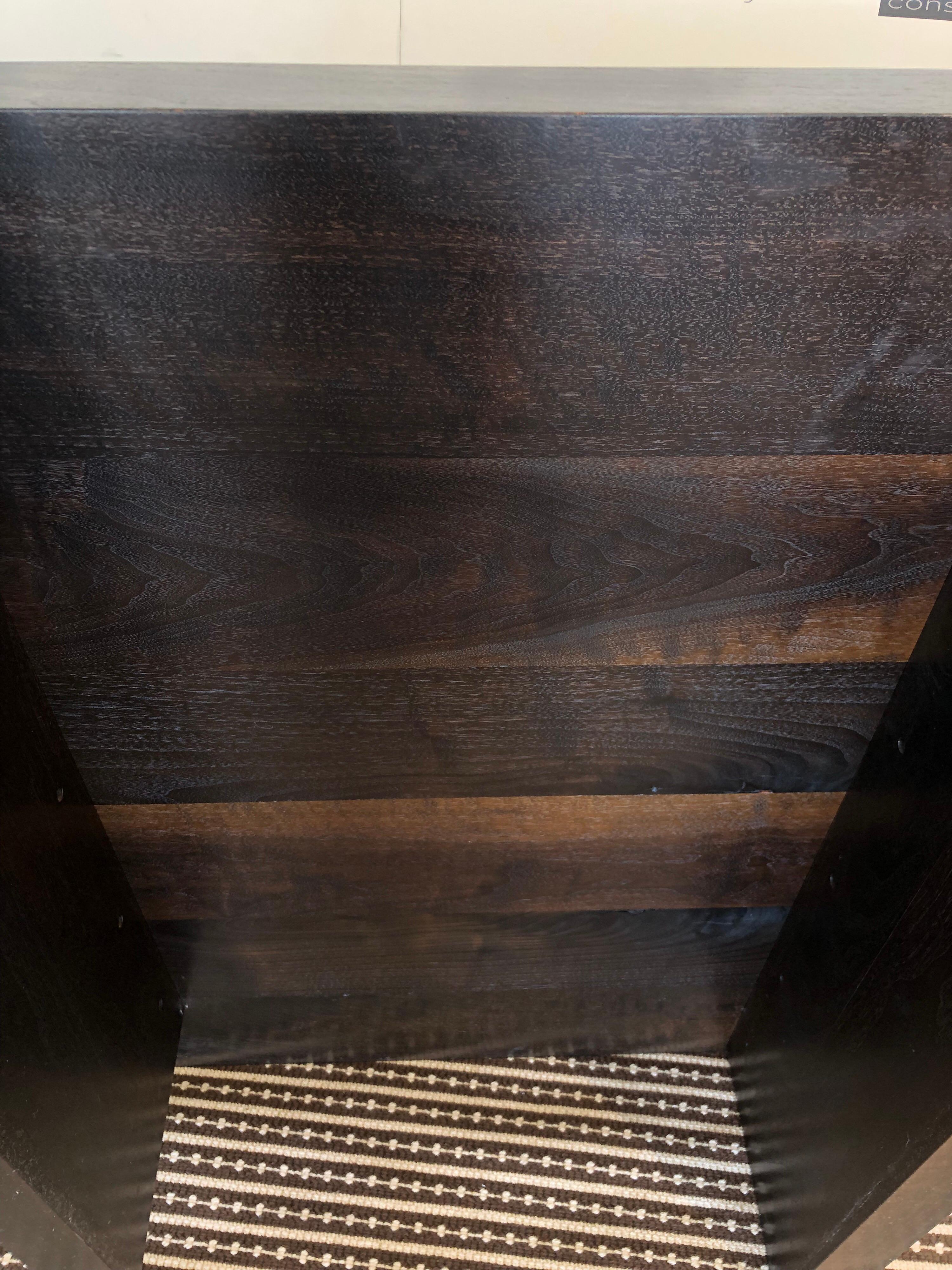 Ebonized Walnut Dish Table, by Gulassa & Company 14
