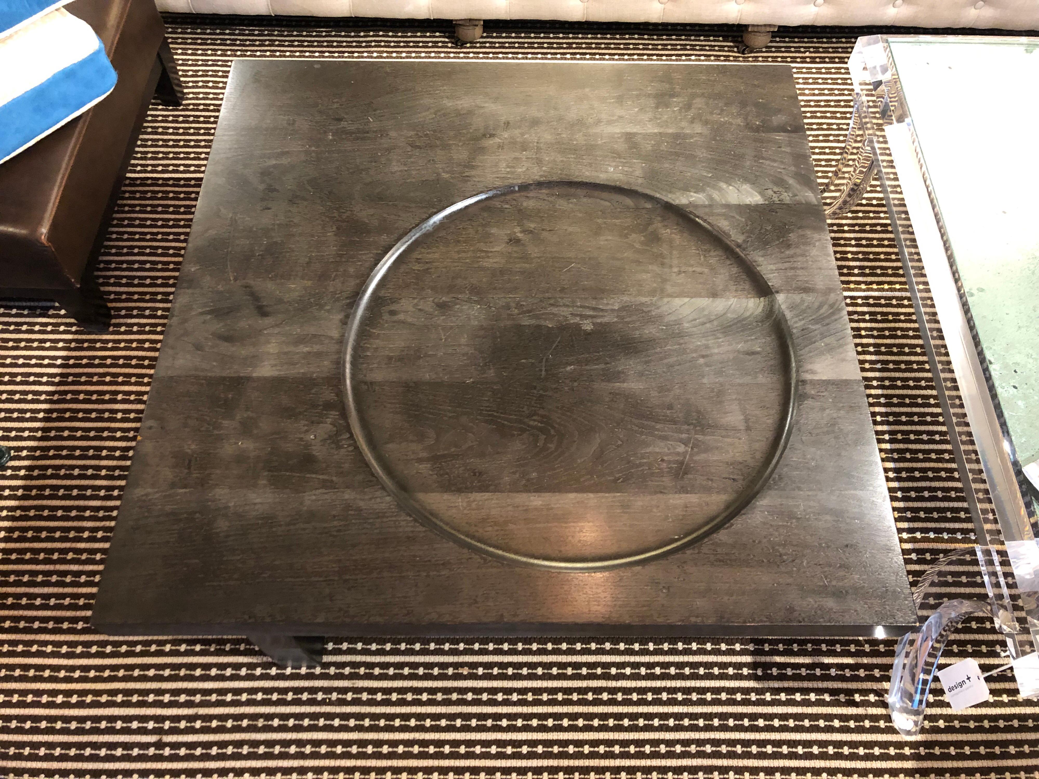 Ebonized Walnut Dish Table, by Gulassa & Company 4