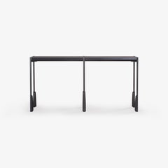 Ebonized White Ash Altai Console Table by SKRAM