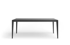 MiMi Esstisch aus ebonisiertem Holz in Schwarz von Miduny, Made in Italy