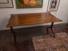 Ebonized Wood Writing Table Designed by the Keno Brothers