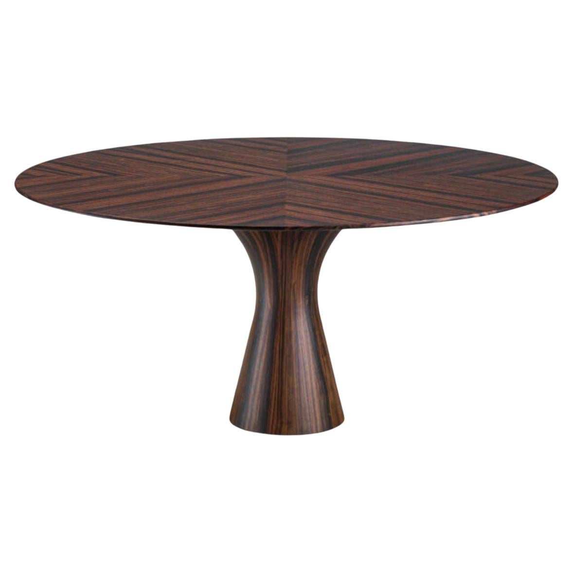 Ebony Amara Angelo W Dining Table by Angelo Alinea For Sale