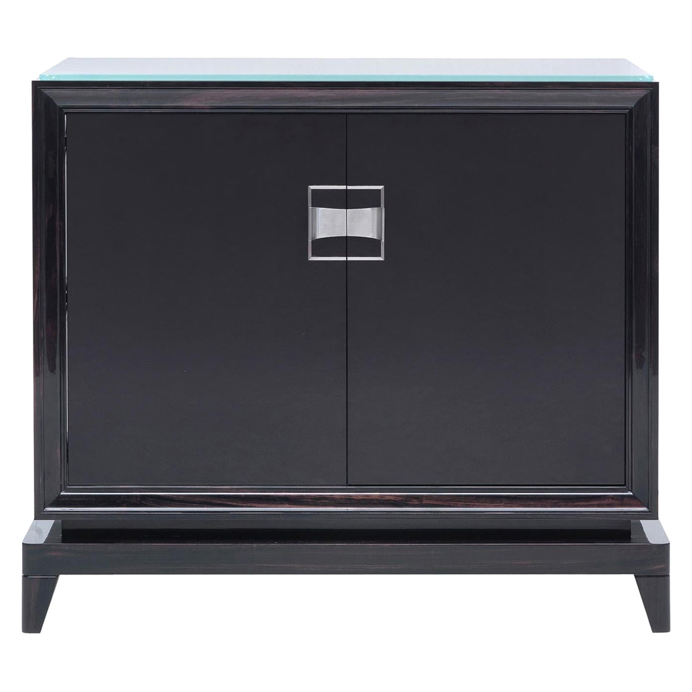 Ebony Bar Cabinet