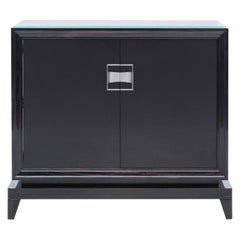 Ebony Bar Cabinet