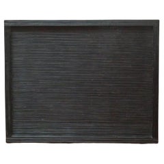 Used Ebony Channeled Tray