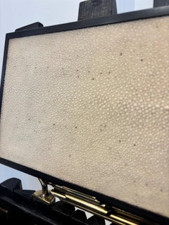 Cassapanca in ebano, modello unico di Michel Kiriliuk, Francia, anni '90 circa