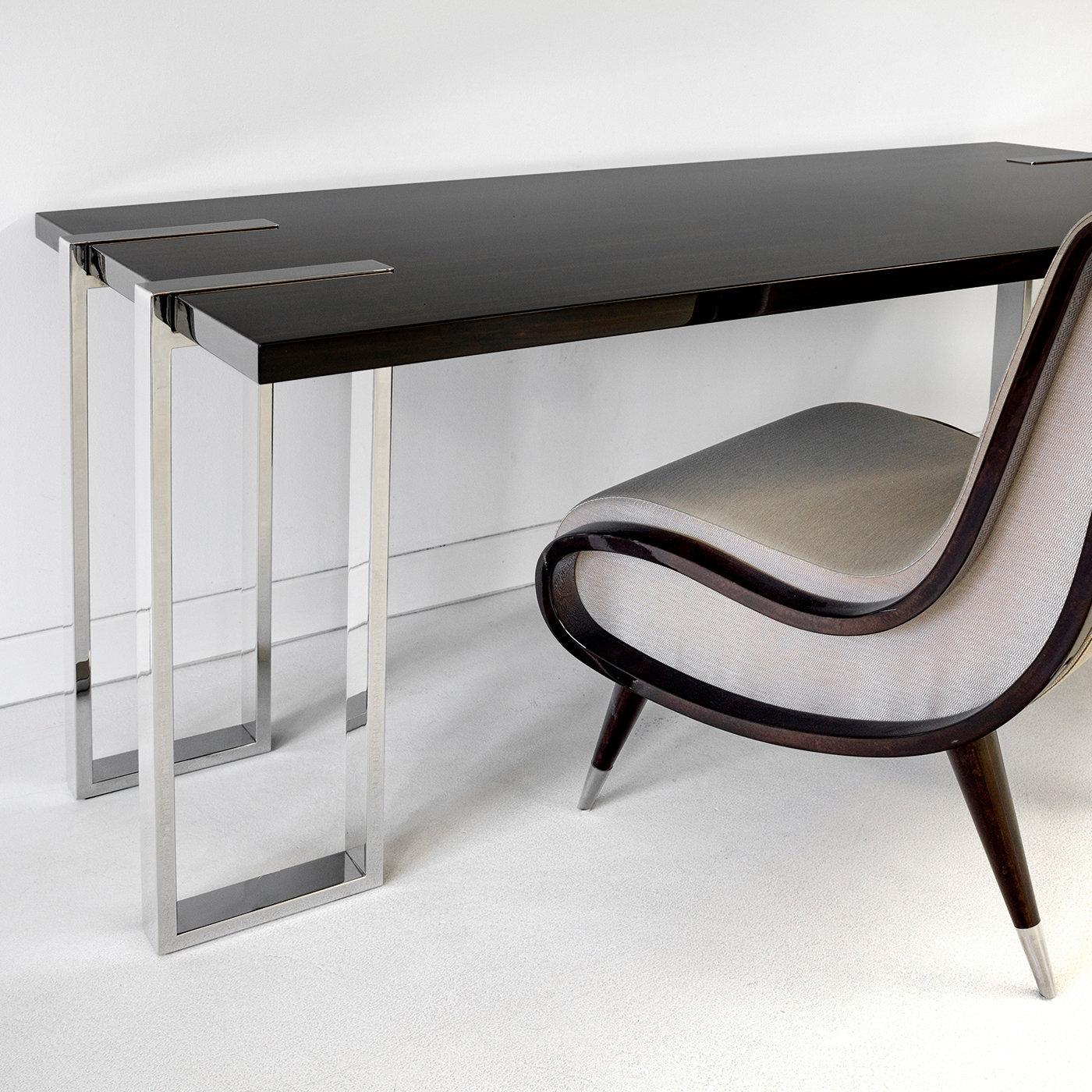 Contemporary Ebony Desk For Sale