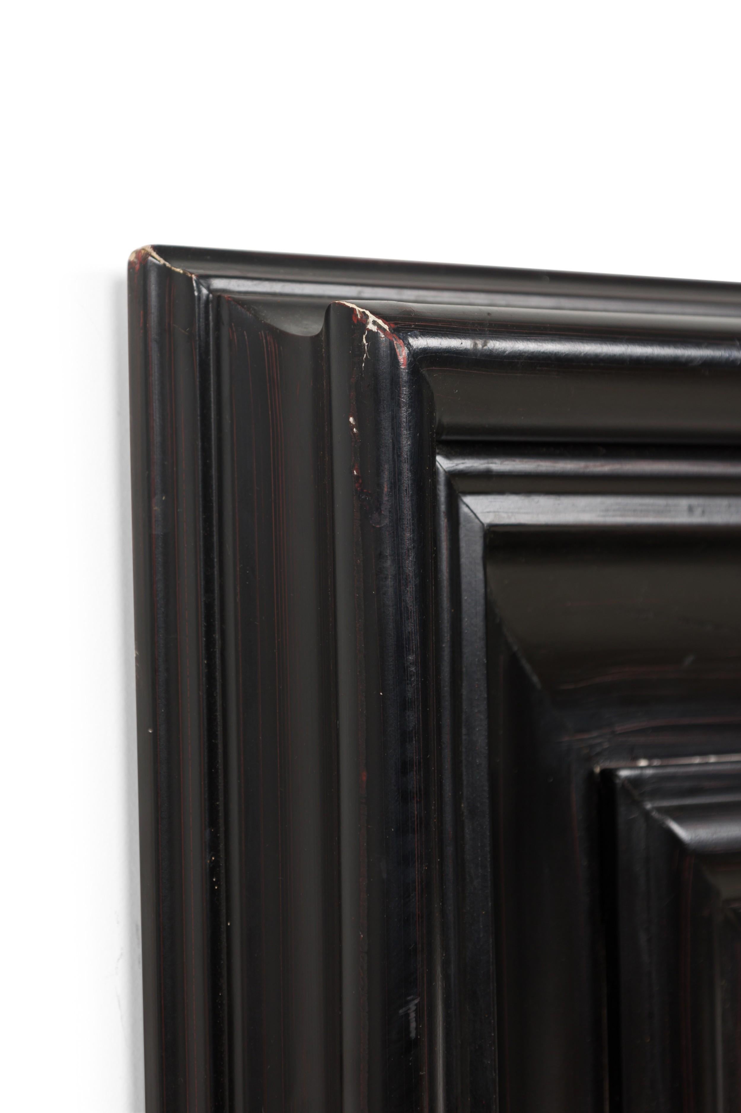 Mid-Century Modern Ebony Flemish Picture Frame For Sale