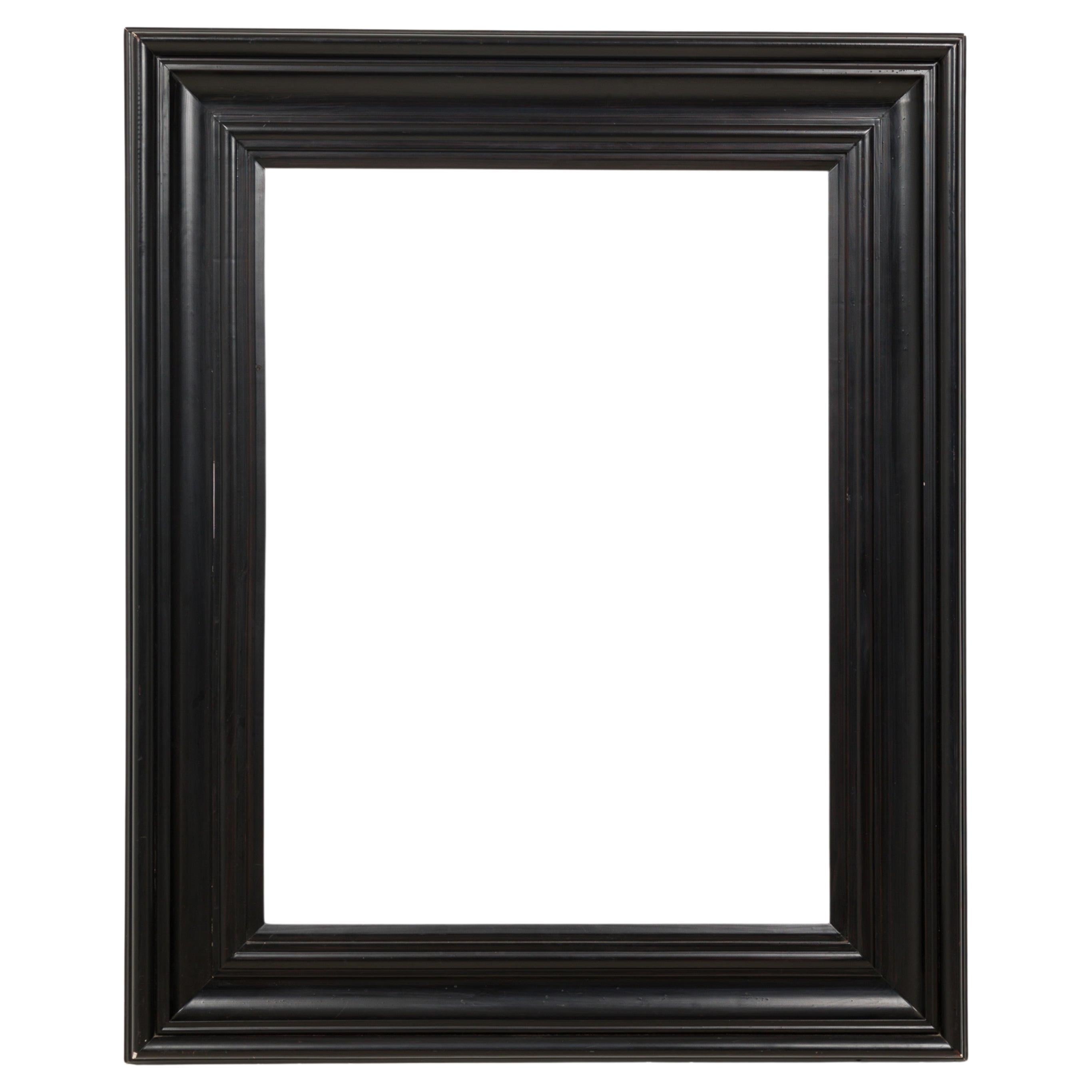 Ebony Flemish Picture Frame For Sale