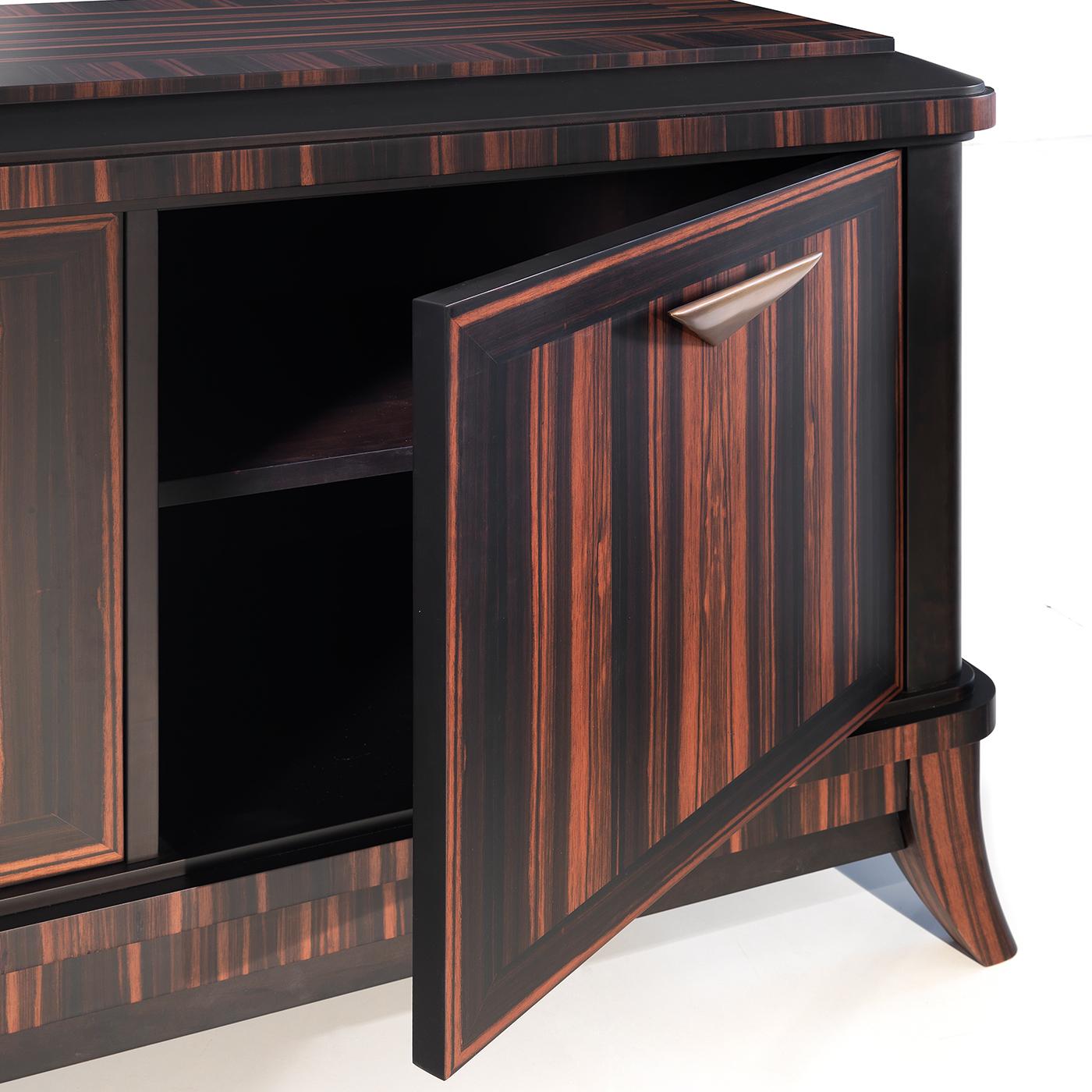 Modern Ebony Sideboard For Sale