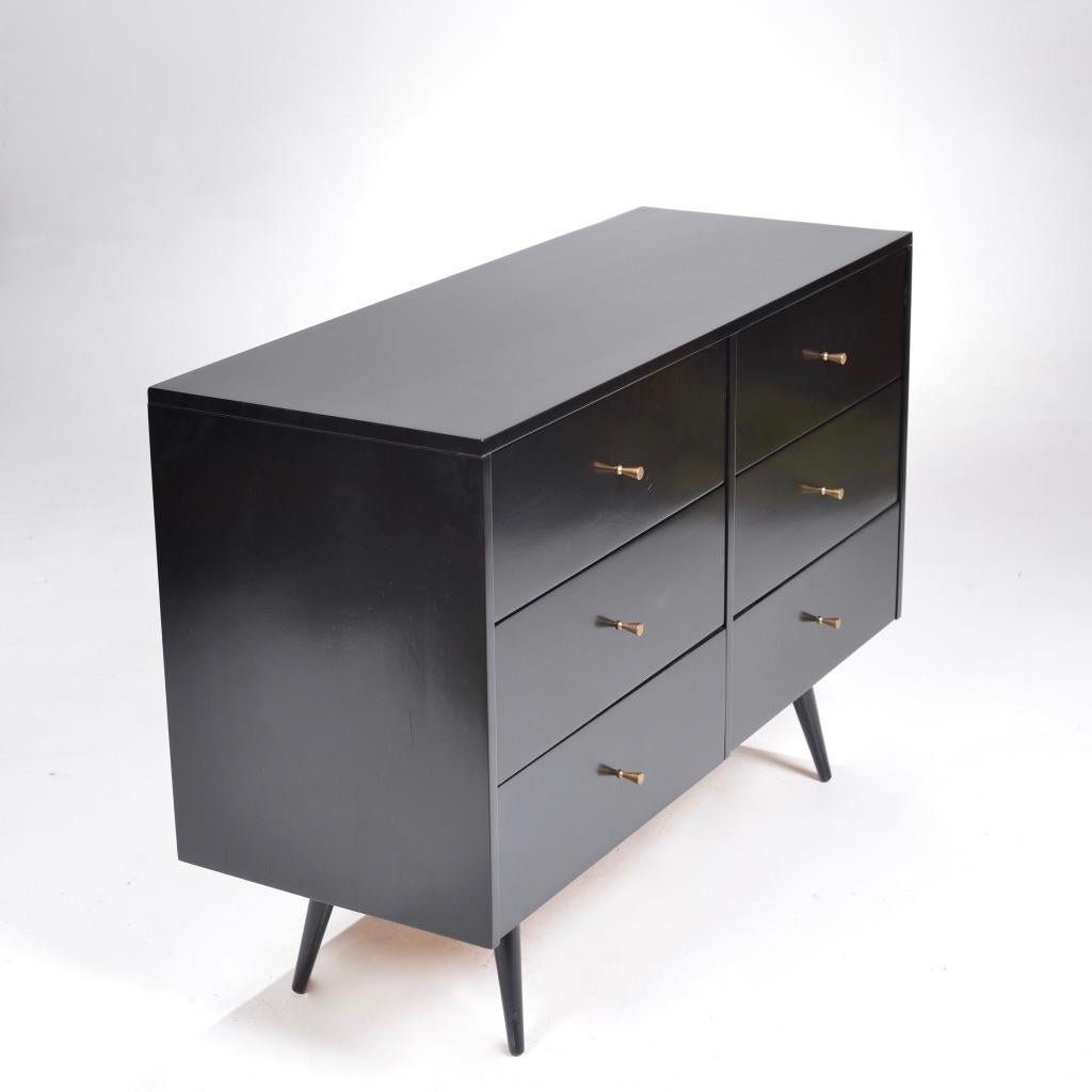 Ebony Six-Drawer Dresser by Paul McCobb for Planner Group 2