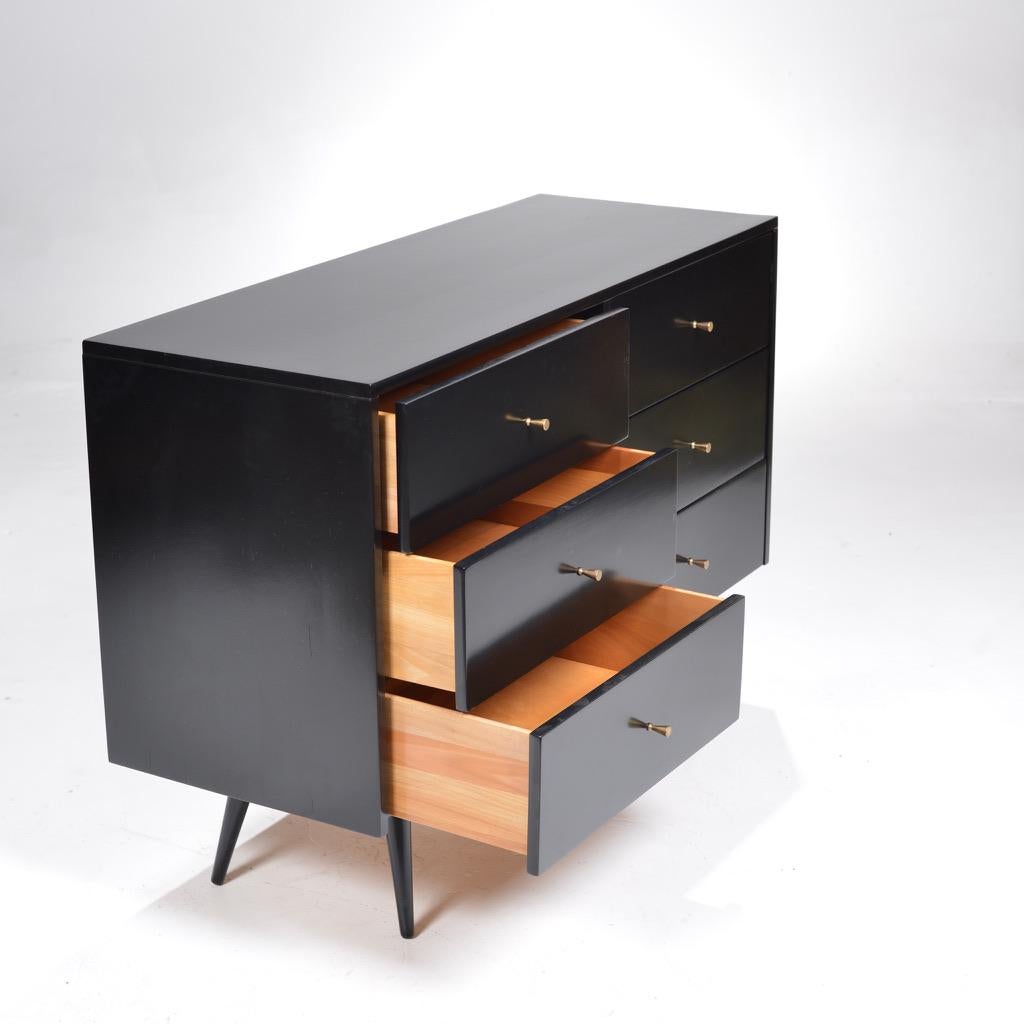 Ebony Six-Drawer Dresser by Paul McCobb for Planner Group 6