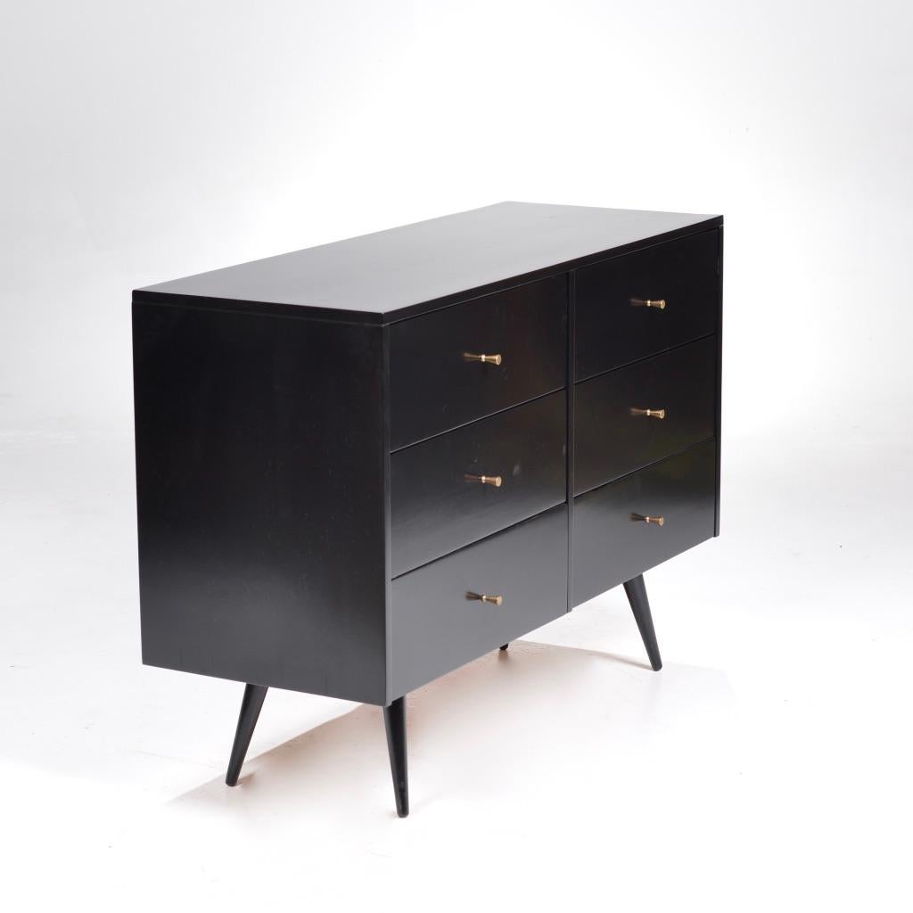 Ebony Six-Drawer Dresser by Paul McCobb for Planner Group 7