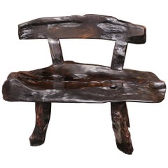 Ebony Solid Wood A- Bench A