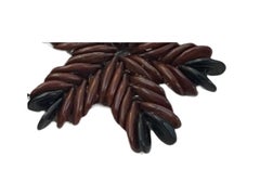 Ebony Sunburst Earrings