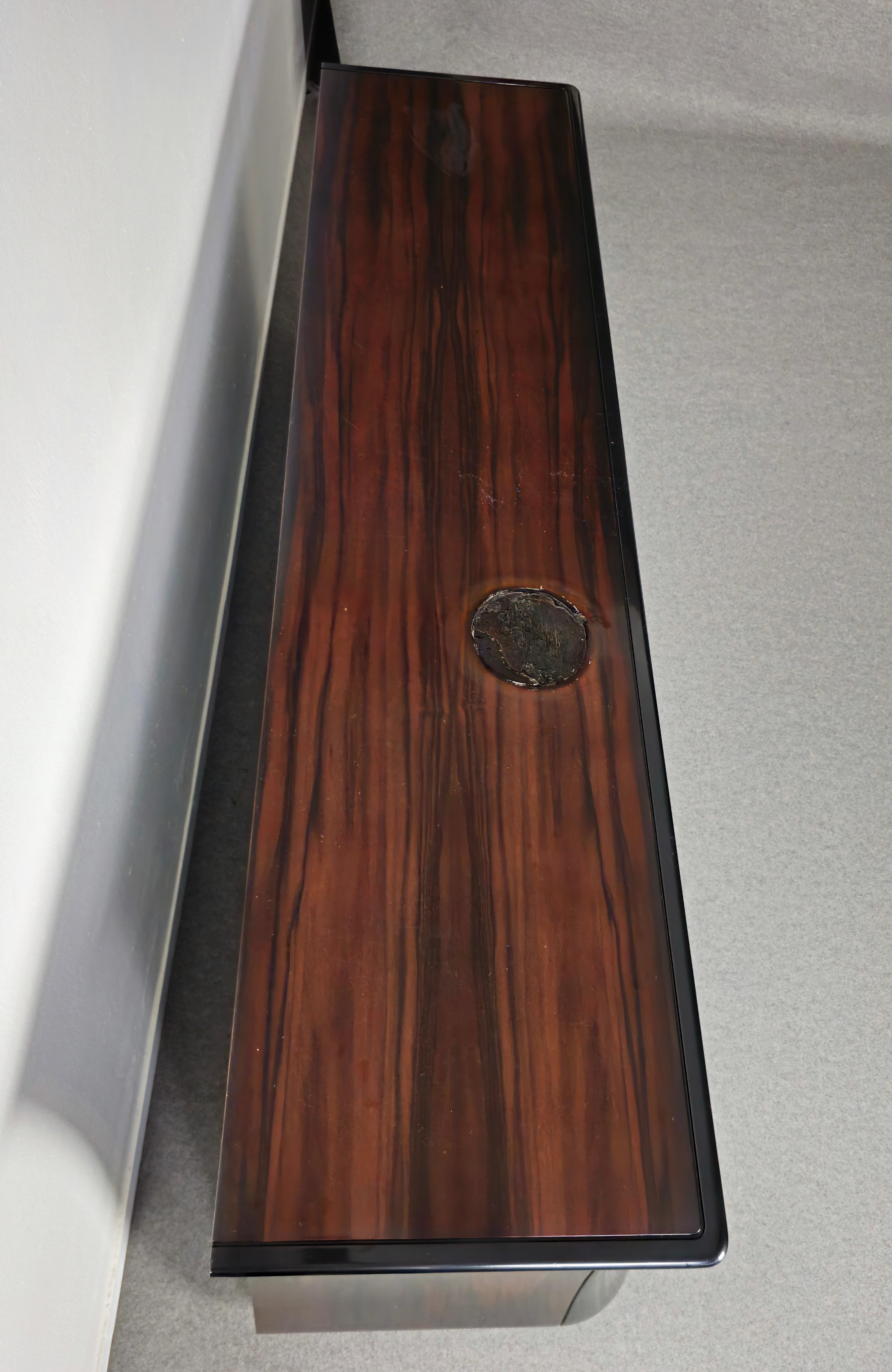 Kommode aus Ebenholz von Luciano Frigerio, Mid-Century-Design, Italien 1970er Jahre 6