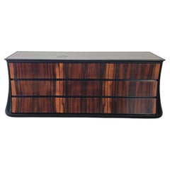 Kommode aus Ebenholz von Luciano Frigerio, Mid-Century-Design, Italien 1970er Jahre