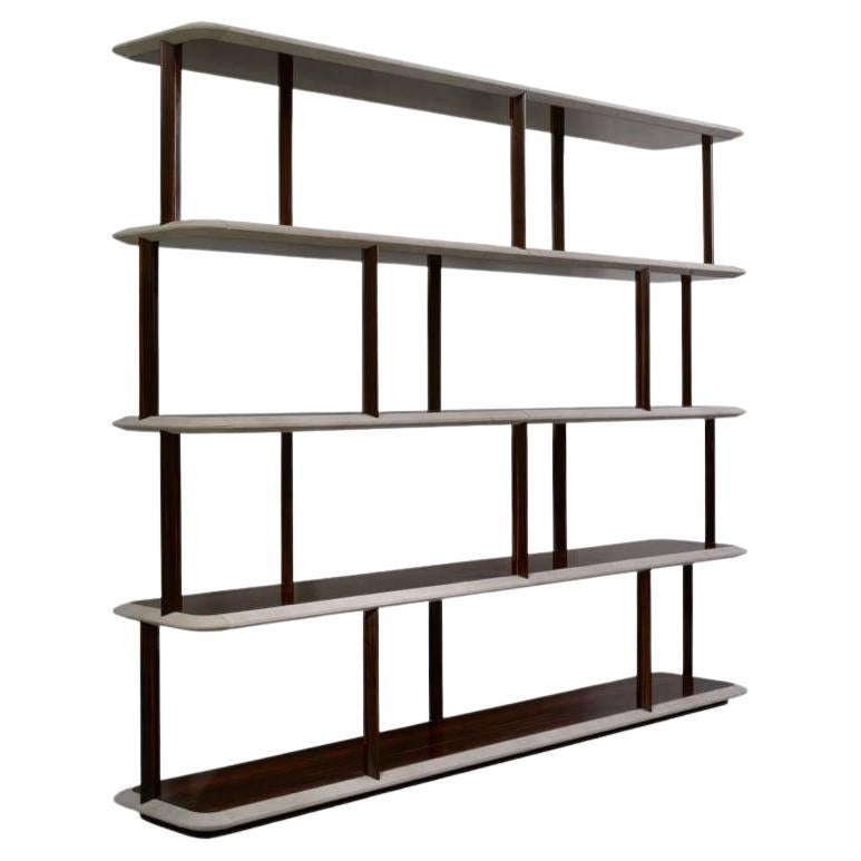 Wonderful Old Wood Finish Monterey Bookcase at 1stDibs