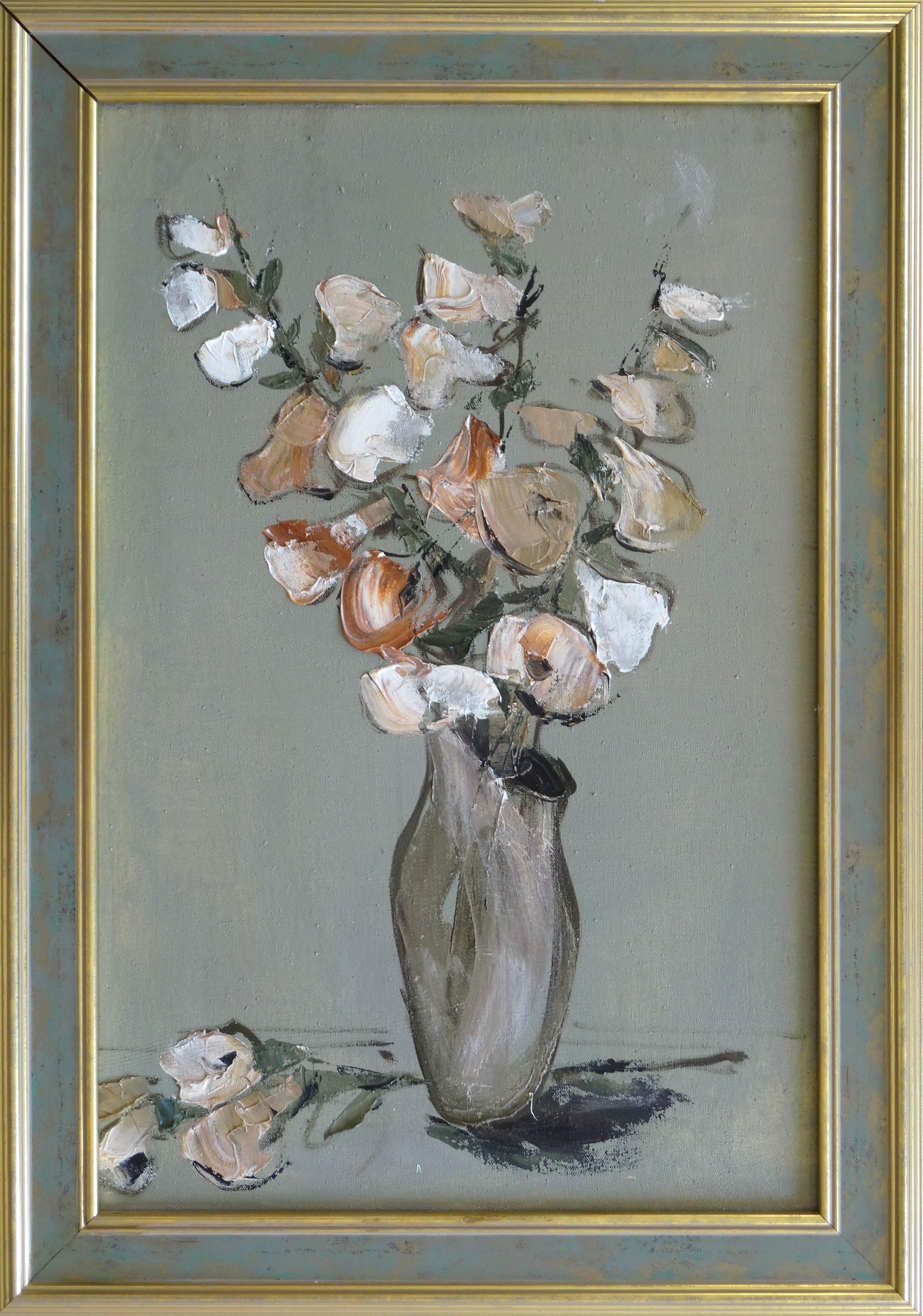 Ec. Ajder Still-Life – Blumen. 1997. Leinwand, Öl, 59x40 cm